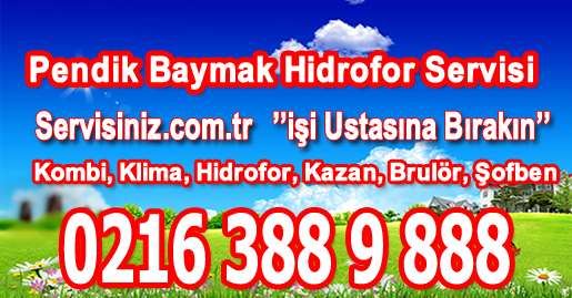 Pendik Baymak Hidrofor Servisi